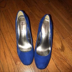 Madden girl blue heels